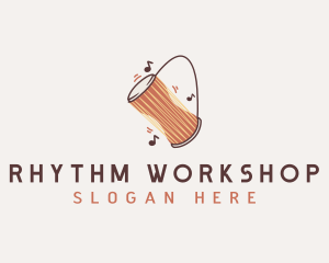Music Drum Instrument logo