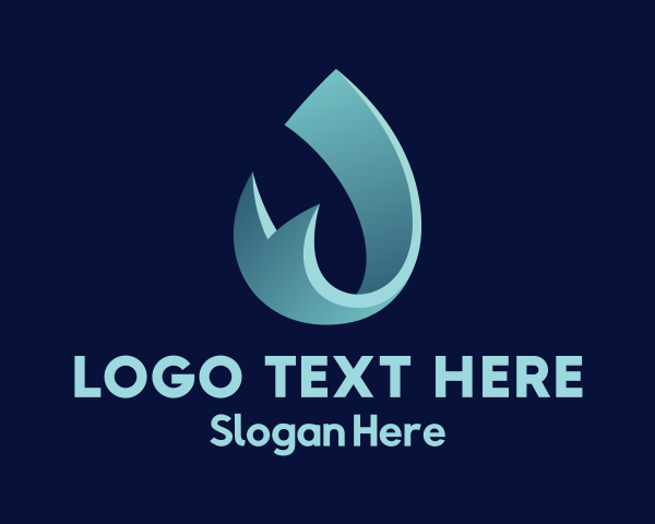 Pool Cleaning logo example 2