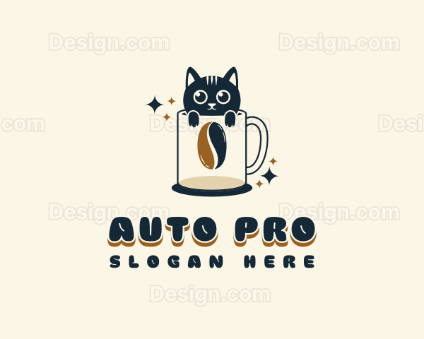 Cute Coffee Mug Logo