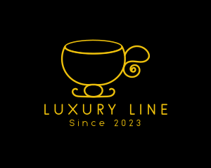 Elegant Tea Cup logo design