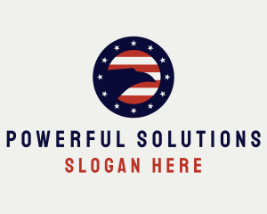 American Eagle Politics logo design