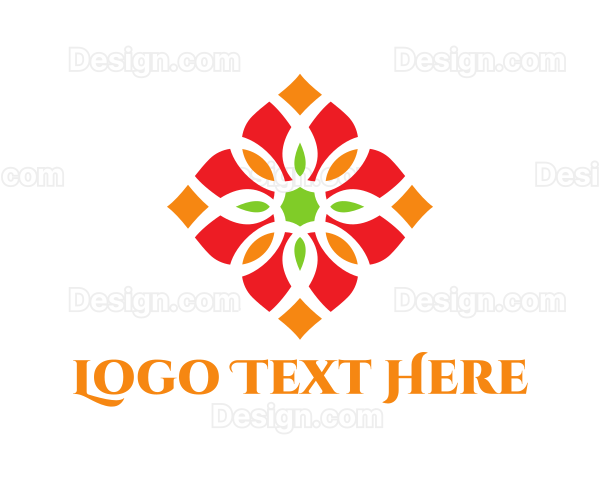 Tile Pattern Decor Logo