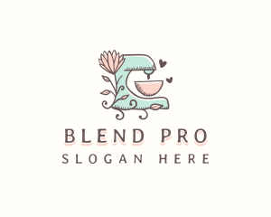 Floral Baking Mixer logo