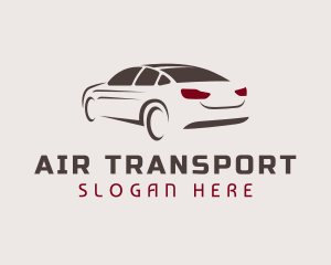 Racing Sedan Car logo design