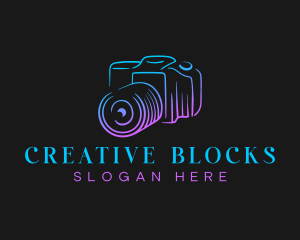 Camera Multimedia Creative logo design