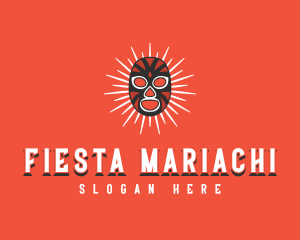 Mexican Wrestling Mask logo design