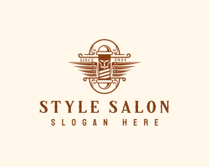 Hairdresser Groomer Barbershop logo design