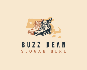 Bean Boots Massachusetts logo design