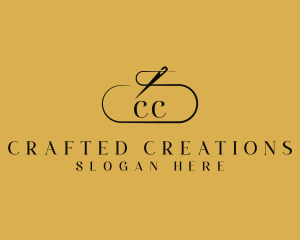 Sewing Needle Thread logo design