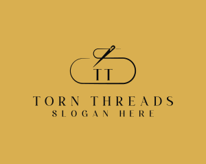 Sewing Needle Thread logo design