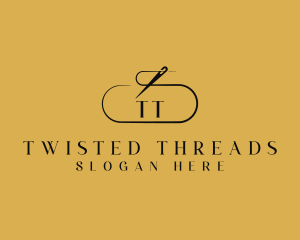 Sewing Needle Thread logo design