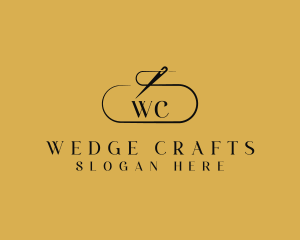 Sewing Needle Thread logo design