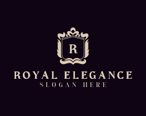 Royal Shield Monarch  logo design