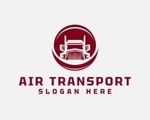 Cargo Trucking Delivery Mover logo design