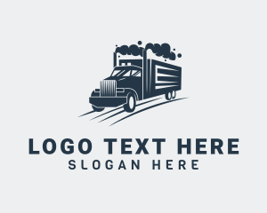 Freight Truck Vehicle logo