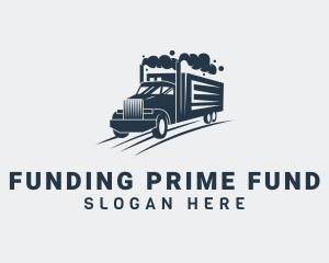 Freight Truck Vehicle Logo