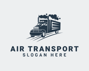 Freight Truck Vehicle logo design