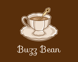 Elegant Coffee Cup logo design