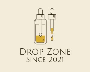 Natural Oil Drop  logo