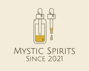 Natural Oil Drop  logo design