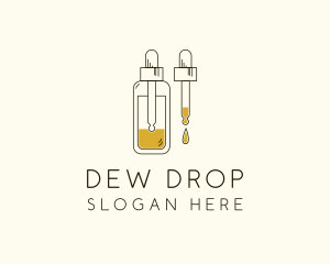 Natural Oil Drop  logo design