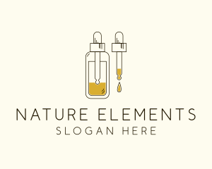 Natural Oil Drop  logo design