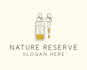 Natural Oil Drop  logo design