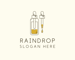 Natural Oil Drop  logo design