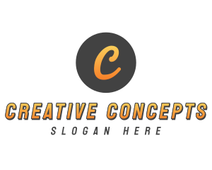 Cursive Creative Business logo design