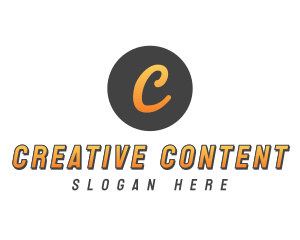 Cursive Creative Business logo design