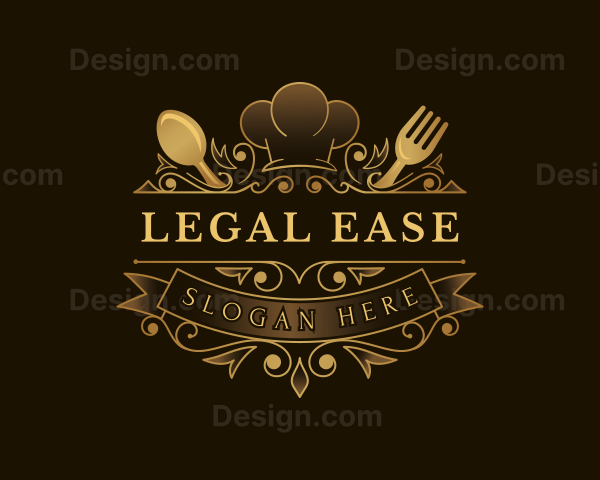 Cusine Chef Dining Restaurant Logo