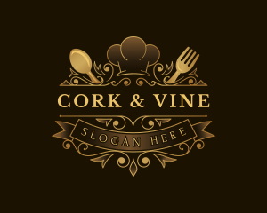 Cusine Chef Dining Restaurant logo design