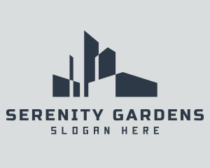 Abstract Building Apartment logo design