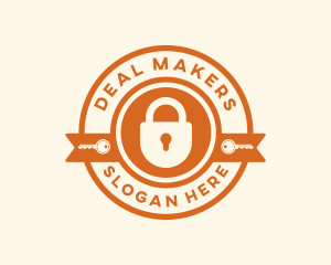 Lock Key Maker logo design