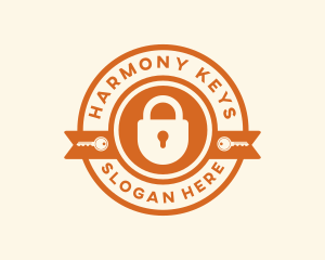 Lock Key Maker logo design