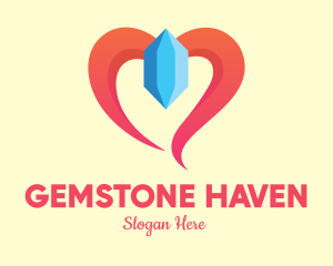 Crystal Gem Heart logo