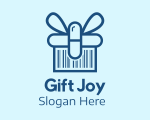 Pharmacy Pill Gift  logo design