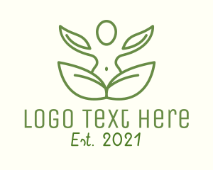 Green Leaf Yoga logo