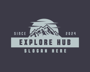 Summit Mountain Explore logo design