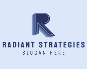 Business Company Letter R logo