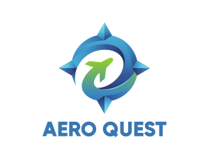 Airplane Flight Navigation logo