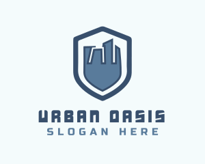 Shield Building Property logo design