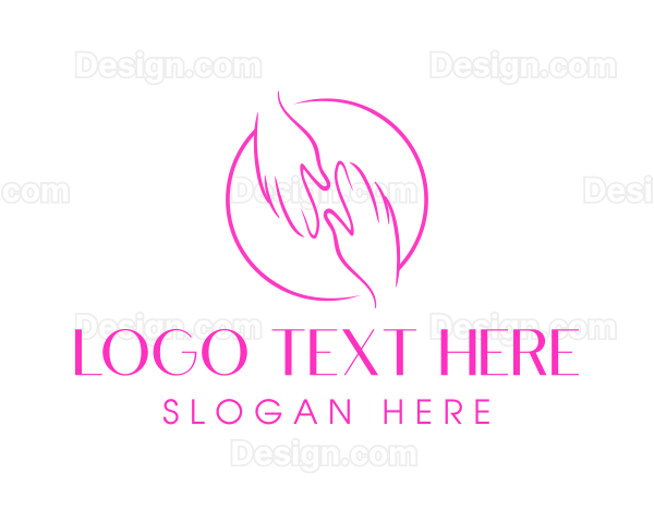 Minimalist Nail Spa Logo