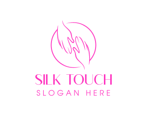 Minimalist Nail Spa logo design