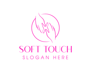 Minimalist Nail Spa logo design