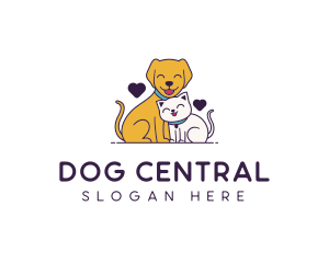 Veterinary Animal Pet Care logo design