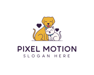 Veterinary Animal Pet Care logo design