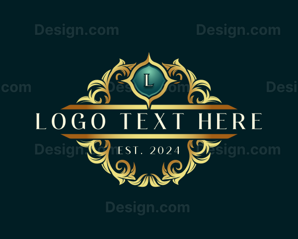 Luxury Crest Ornamental Logo