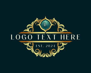 Luxury Crest Ornamental logo