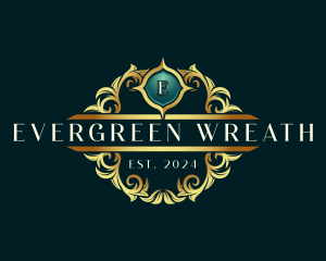 Luxury Crest Ornamental logo design